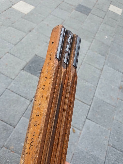 1950&#039;s Vintage Rabone Chesterman folding ruler - 2미터
