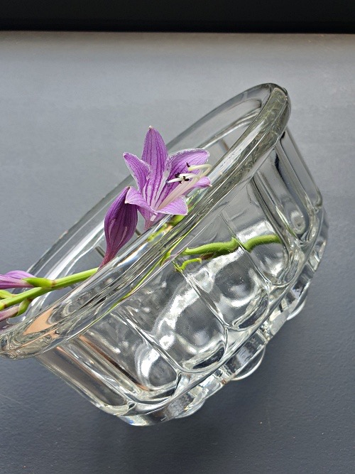 Antique Traditional Oval Glass Bubble Jelly Mould  - 큰사이즈