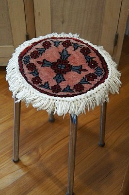 앤틱 원형 카펫