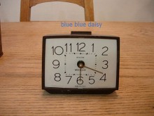 vintage brown westclox clock