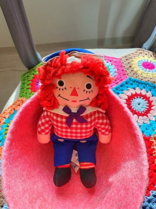 Vintage RAGGEDY ANDY Doll
