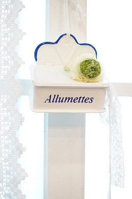 프랑스 법랑 알뤼메트(ALLUMETTES) 매치박스