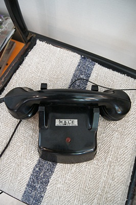 Vintage M.B.L.E Black Mini Phone 